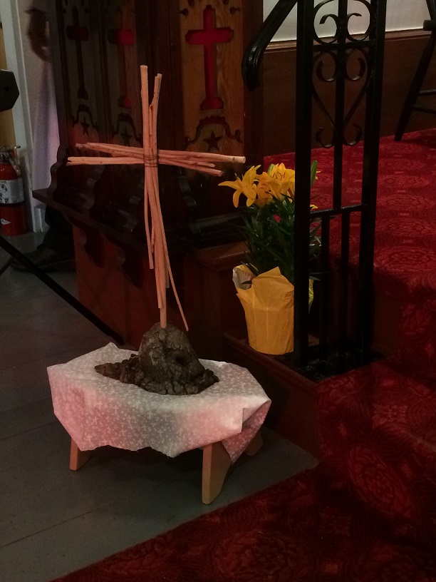 Easter Displays at St. Mark's, Easter Sunday, April 21, 2019.